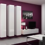 Cama TV stand VIGO 140 30/140/40 white/white gloss