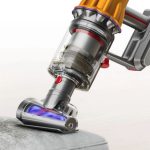 Dyson V12 Submarine 3-in-1 stick vacuum Battery Dry&wet HEPA Bagless 0.35 L Nickel, Yellow