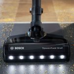 Bosch BSS711W stick vacuum/electric broom Battery Dry Bagless 0.3 L Black, Silver, White