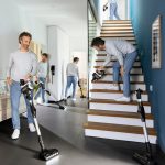 Bosch BSS711W stick vacuum/electric broom Battery Dry Bagless 0.3 L Black, Silver, White