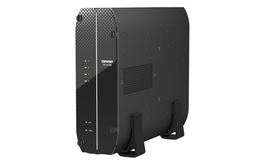 QNAP TS-410E NAS Tower Intel® Celeron® J6412 8 GB 0 TB QNAP QTS Black