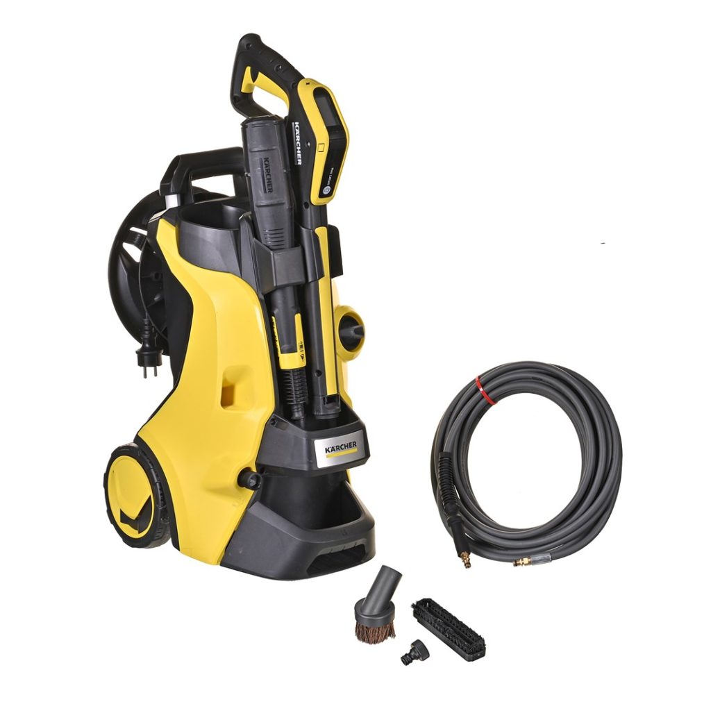 Kärcher K 5 Premium Smart Control Flex Home pressure washer Upright Electric 500 l/h Black, Yellow Unpacked