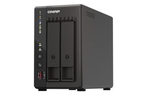 QNAP TS-253E NAS Tower Intel® Celeron® J6412 8 GB 0 TB QNAP QTS Black
