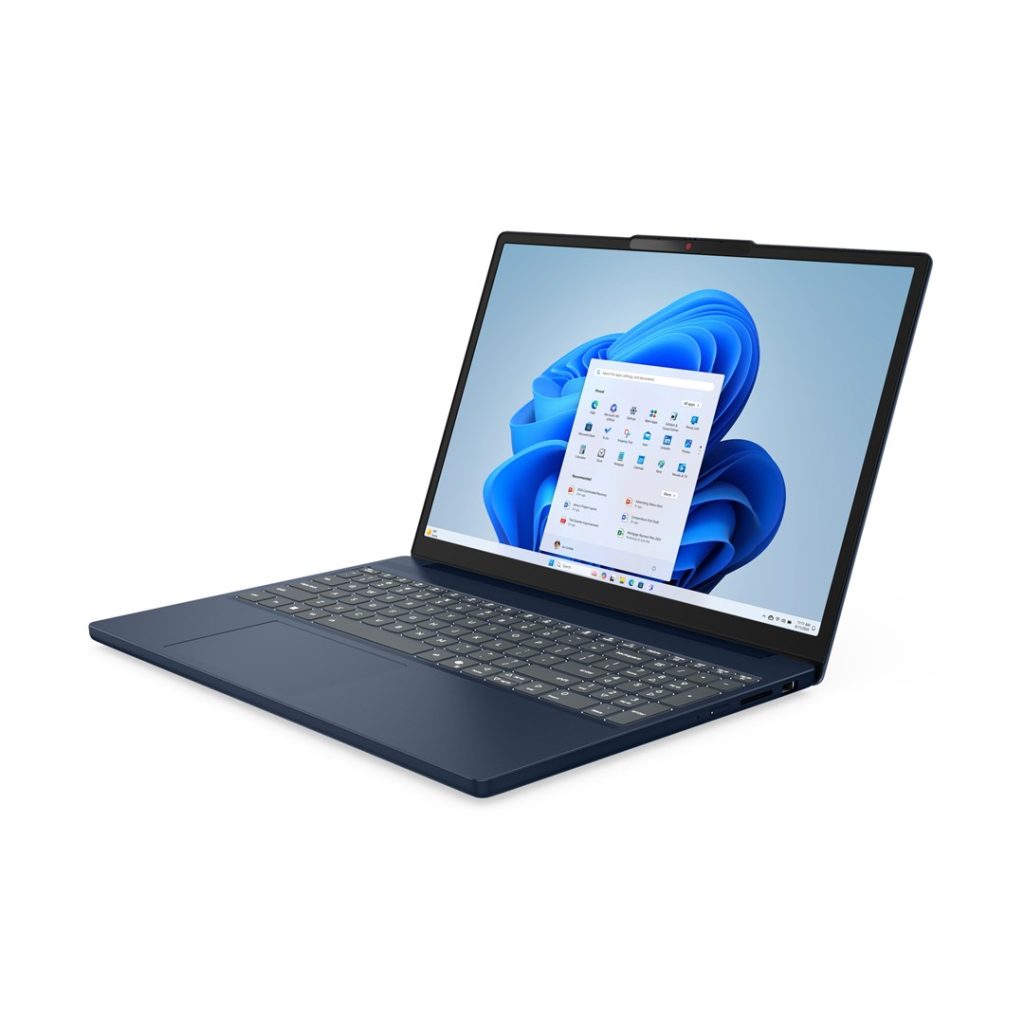 Lenovo IdeaPad Slim 3 15IRH10 Intel® Core™ i5 i5-13420H Laptop 38.9 cm (15.3") WUXGA 16 GB DDR5-SDRAM 512 GB SSD Wi-Fi 6 (802.11ax) Windows 11 Home Blue Unpacked