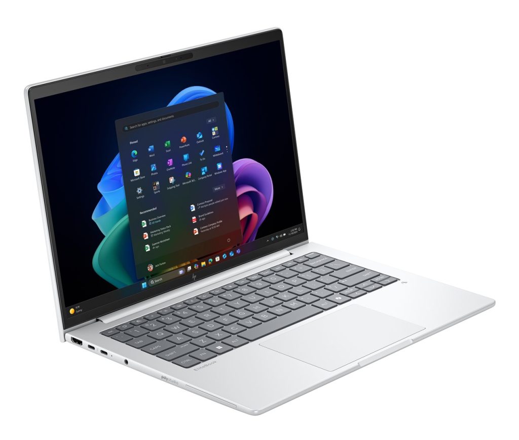 HP EliteBook 8 G1i Next Gen AI PC Copilot+ PC Intel Core Ultra 7 258V laptop 35.6 cm (14") WUXGA 32 GB LPDDR5x-SDRAM 512 GB SSD Wi-Fi 7 (802.11be) Windows 11 Pro silver